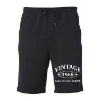 Vintage 1968 Aged To Perfection Fleece Short | Artistshot