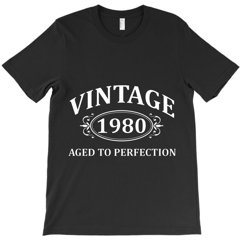 Vintage 1980 Aged To Perfection T-shirt | Artistshot