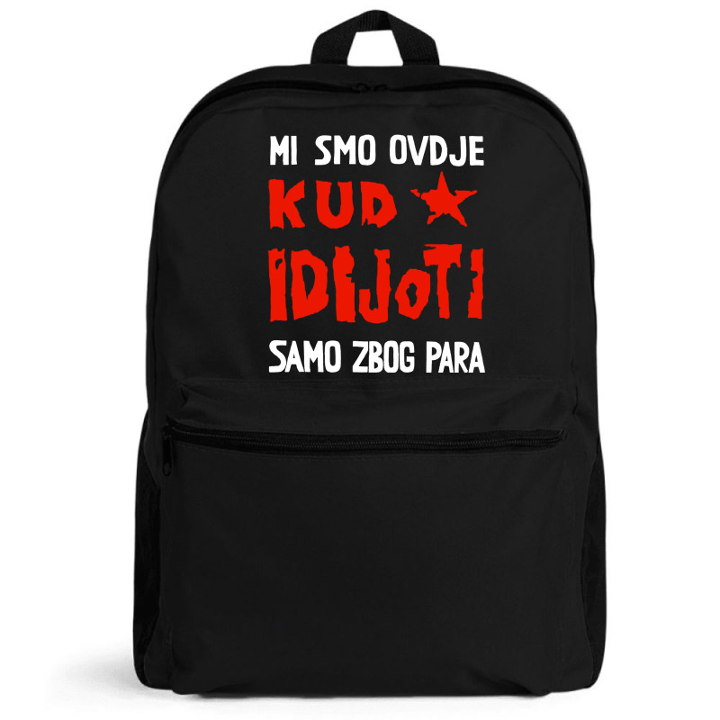 Kud Idijoti Backpack | Artistshot