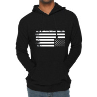 Vintage Usa Flag Lightweight Hoodie | Artistshot