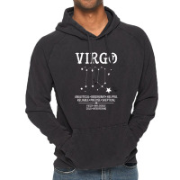 Virgo Zodiac Sign Vintage Hoodie | Artistshot