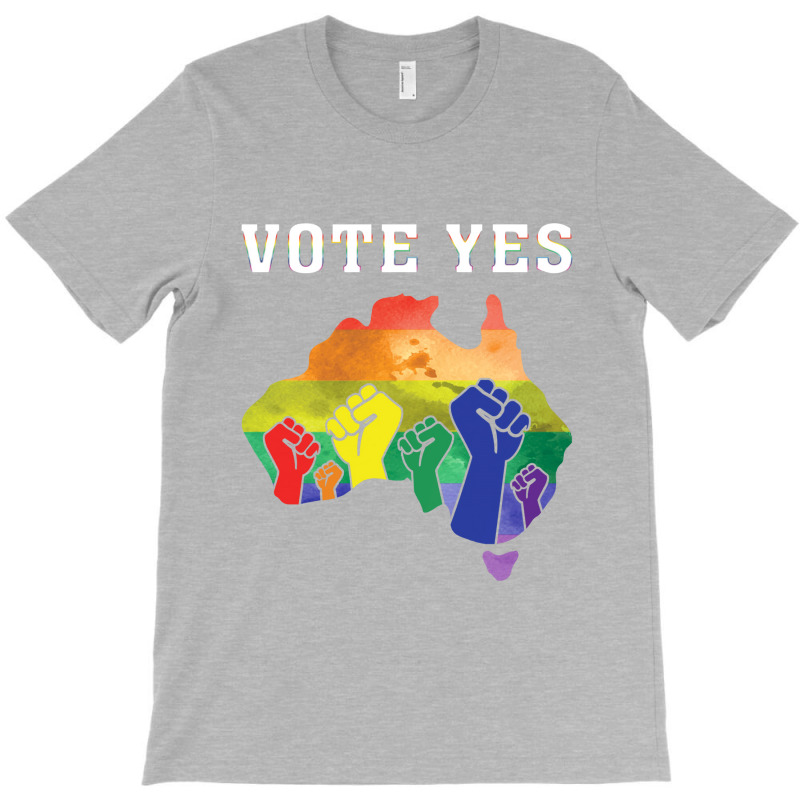 Vote Yes, Australian Marriage Equality T-shirt | Artistshot