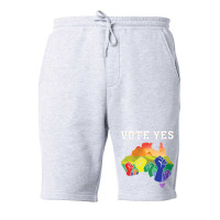 Vote Yes, Australian Marriage Equality Fleece Short | Artistshot