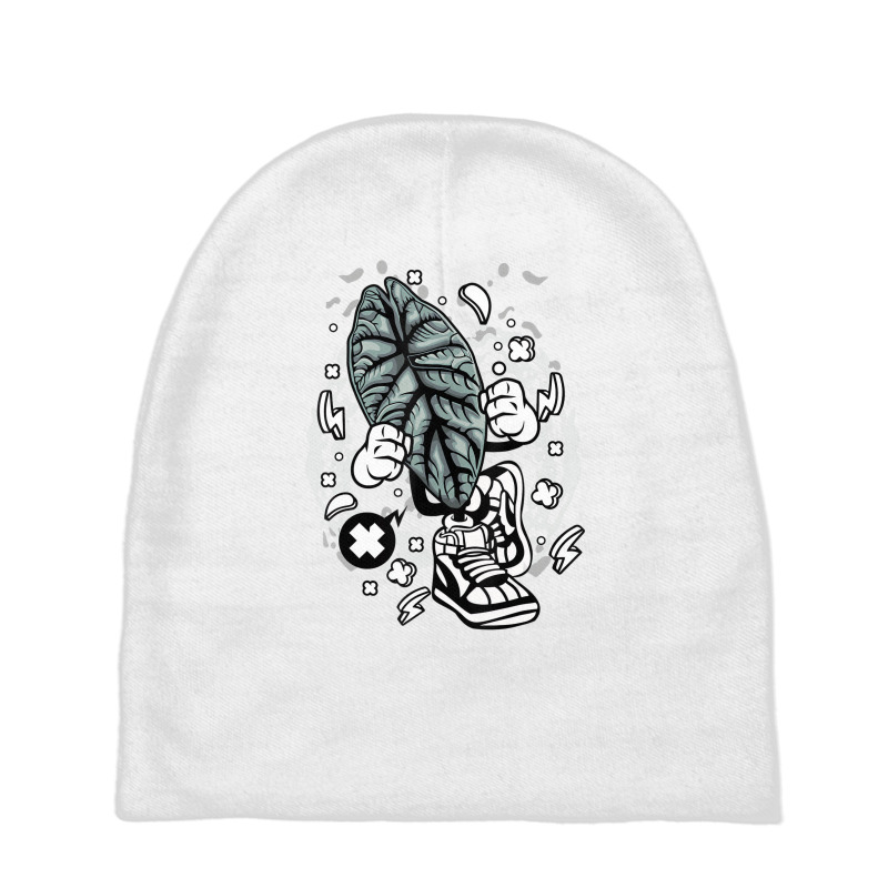 Alocasia Dragon Scale Cartoon Botany Botanist Gard Baby Beanies by wafaha | Artistshot