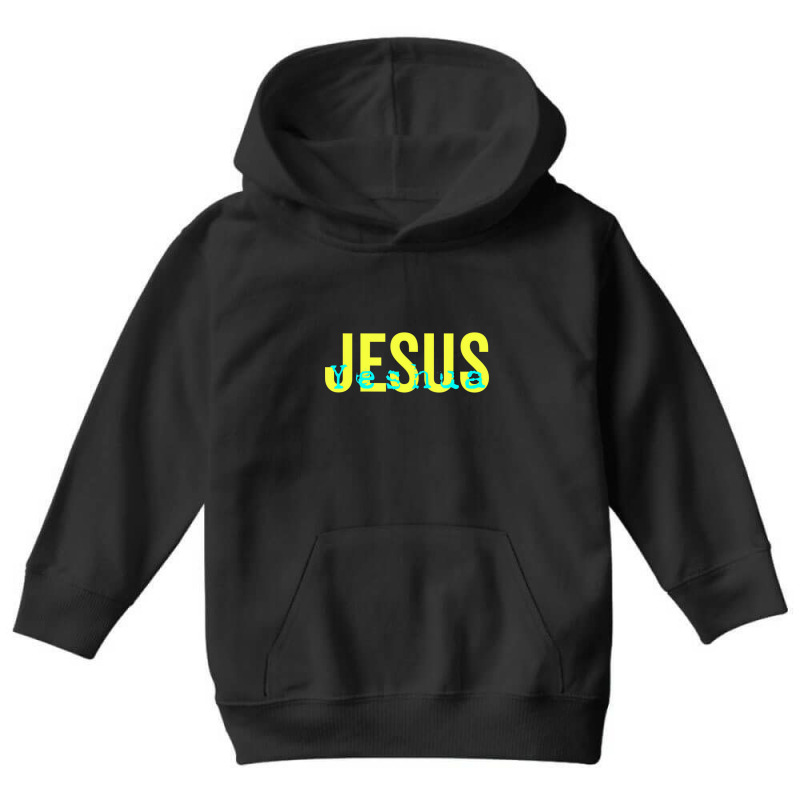 Hebrew Name Of Jesus & Joshua Christian Worship Gi Youth Hoodie | Artistshot