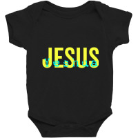 Hebrew Name Of Jesus & Joshua Christian Worship Gi Baby Bodysuit | Artistshot