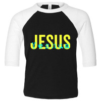 Hebrew Name Of Jesus & Joshua Christian Worship Gi Toddler 3/4 Sleeve Tee | Artistshot