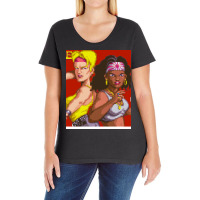 Work Out At The Hayashi Gym! 1 Ladies Curvy T-shirt | Artistshot