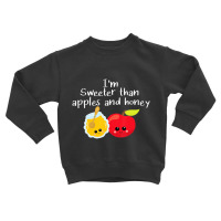 Rosh Hashanah Apples And Honey Shana Tova Jewish N Toddler Sweatshirt | Artistshot