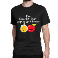 Rosh Hashanah Apples And Honey Shana Tova Jewish N Classic T-shirt | Artistshot