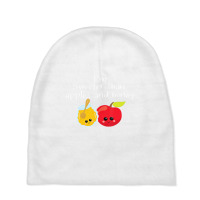 Rosh Hashanah Apples And Honey Shana Tova Jewish N Baby Beanies | Artistshot