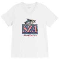 Fish Sza V-neck Tee | Artistshot