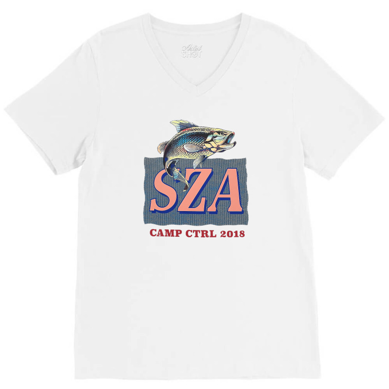 Fish Sza V-neck Tee | Artistshot