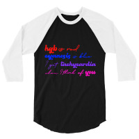 Hgb Is Red Cyanosis Is Blue Cardiac Nurse Valentin 3/4 Sleeve Shirt | Artistshot