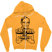 Ron Paul Is My Homeboy Zipper Hoodie | Artistshot