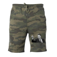 Ronald Reagan Flipping The Bird Fleece Short | Artistshot