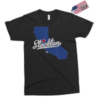 Stockton California Ca Map T Shirt Exclusive T-shirt | Artistshot