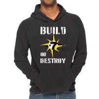 Build Or Destroy Mathematics Allah 5 Percent Godbo Vintage Hoodie | Artistshot