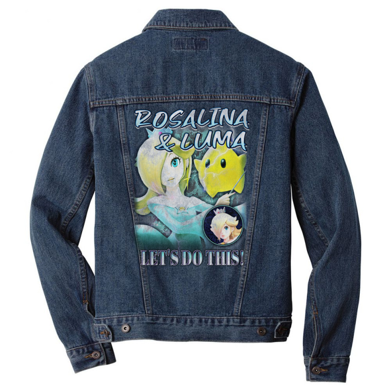 Rosa & Luma Vintage Rapper Tee Men Denim Jacket | Artistshot