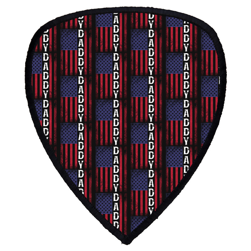 Daddy American Flag For Dark Shield S Patch | Artistshot