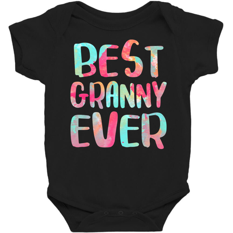 Best Granny Ever T Shirt Funny Mother's Day T Shir Baby Bodysuit | Artistshot