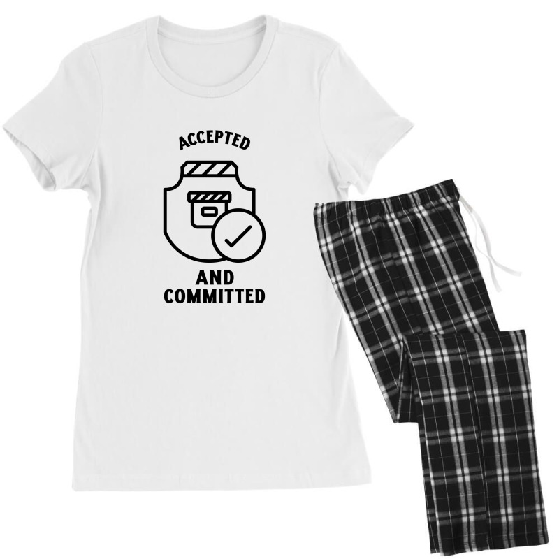 Acceptance And Commitment Accepted And Committed Women's Pajamas Set | Artistshot