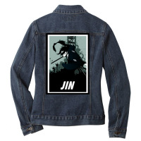 Samurai Champloo   Jin Celeb Ladies Denim Jacket | Artistshot