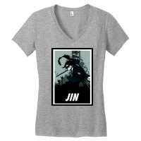 Samurai Champloo   Jin Celeb Women's V-neck T-shirt | Artistshot