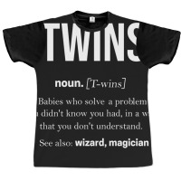 Twins  (6) Graphic T-shirt | Artistshot