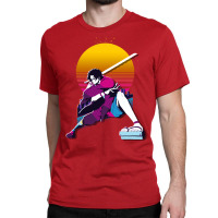 Samurai Champloo   Mugen Retrowave Classic T-shirt | Artistshot