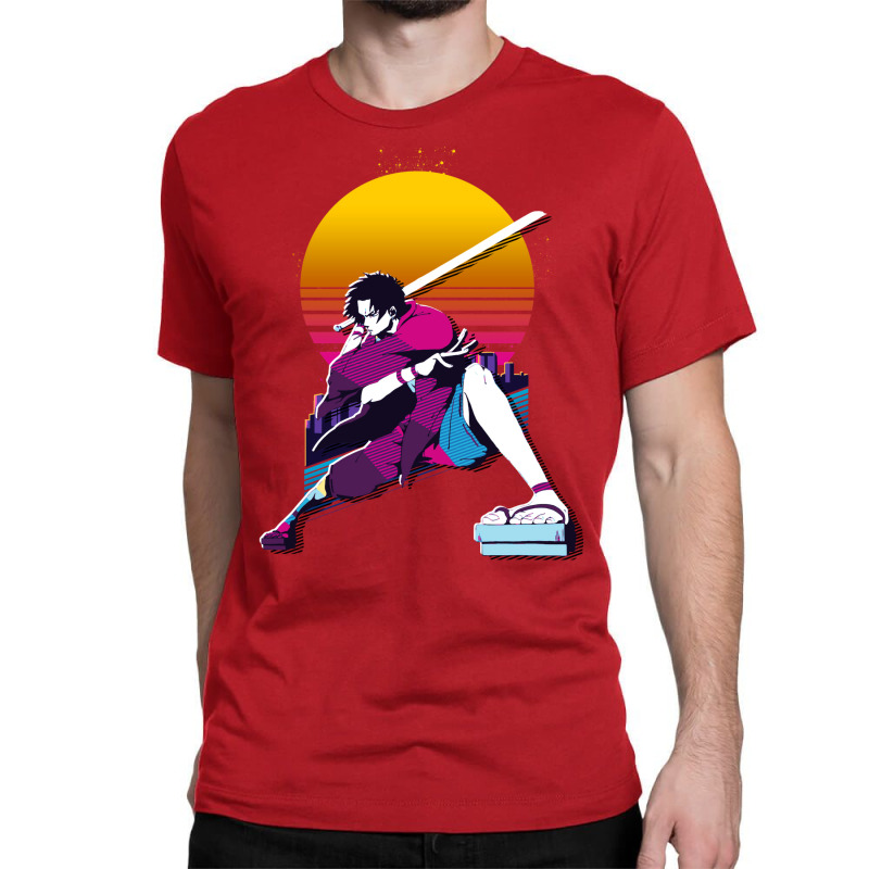 Samurai Champloo   Mugen Retrowave Classic T-shirt by sanjoolecpal | Artistshot