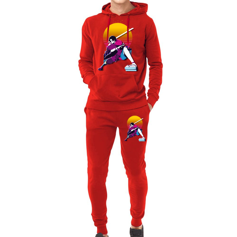 Samurai Champloo   Mugen Retrowave Hoodie & Jogger set by sanjoolecpal | Artistshot