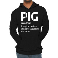 Mens Funny Pig Meat Definition Quote For A Pork Ba Lightweight Hoodie | Artistshot