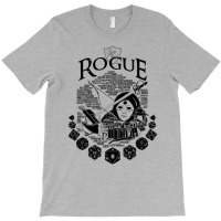 Rpg Class Series Rogue   Black Version T-shirt | Artistshot