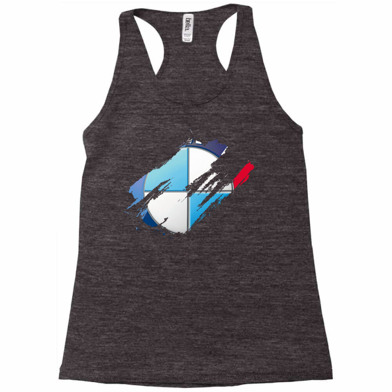 Torn M Emblem Racerback Tank | Artistshot