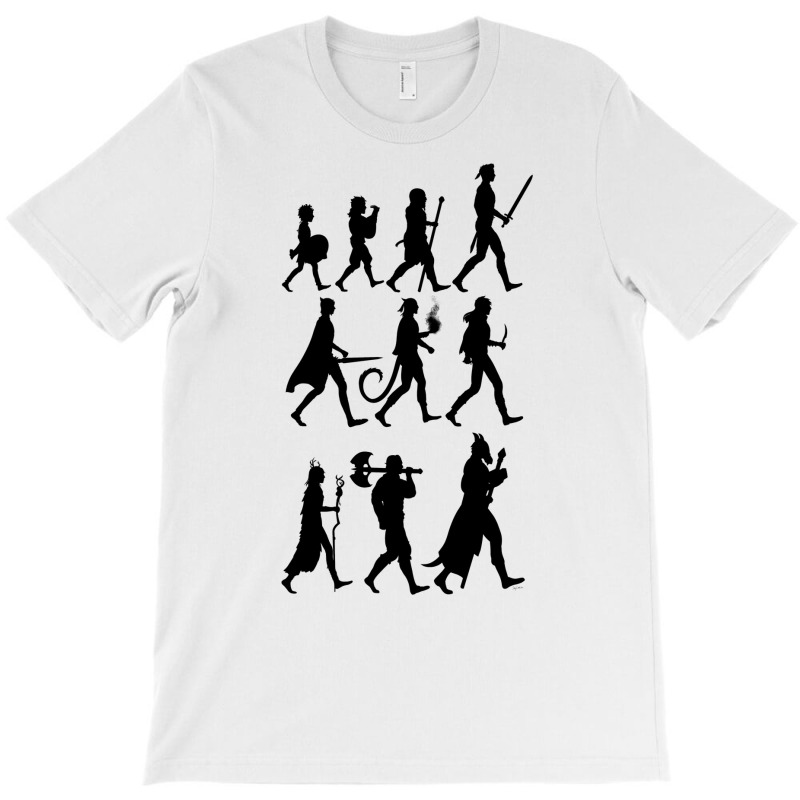 Rpg Races Chart   Black T-shirt | Artistshot