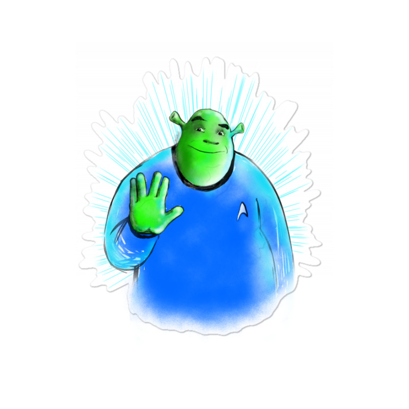 Shrek T-Pose | Sticker