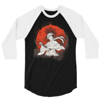 Rurouni Kenshin   Himura Kenshin Japan Sun 3/4 Sleeve Shirt | Artistshot