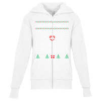 Deck The Halls With Beta Blockers Olol Sweatshirt Youth Zipper Hoodie | Artistshot