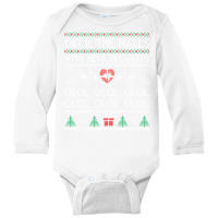 Deck The Halls With Beta Blockers Olol Sweatshirt Long Sleeve Baby Bodysuit | Artistshot