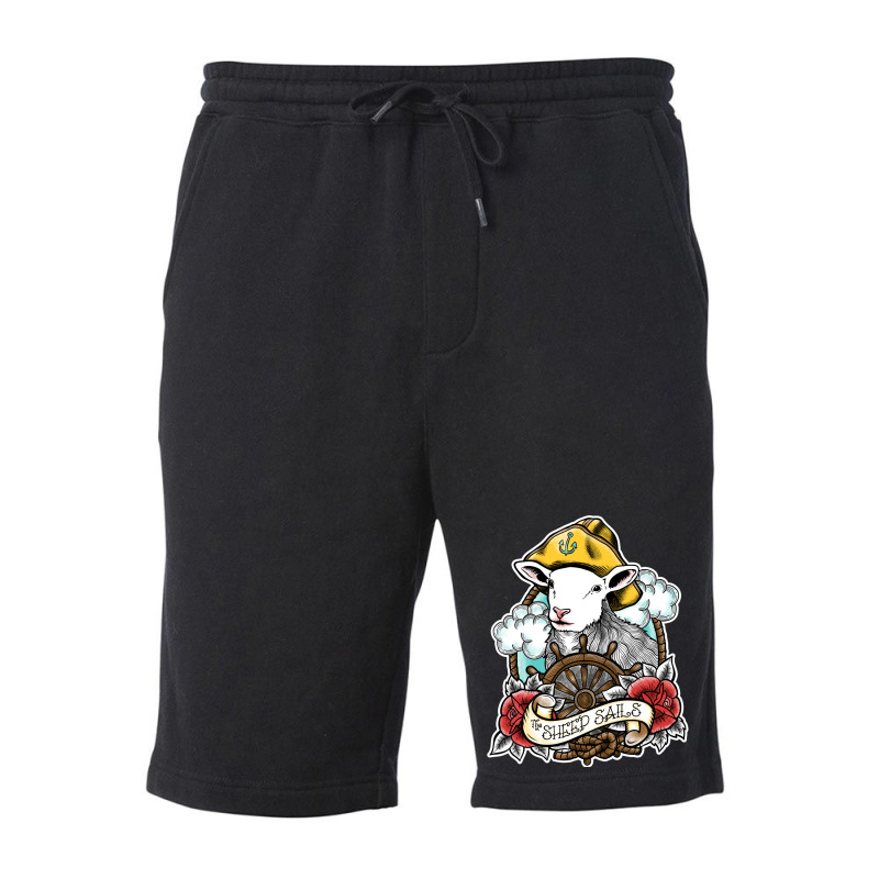 The Sheep Sails Fleece Short | Artistshot