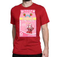 Yummy Stawberry Milk 002 Classic T-shirt | Artistshot