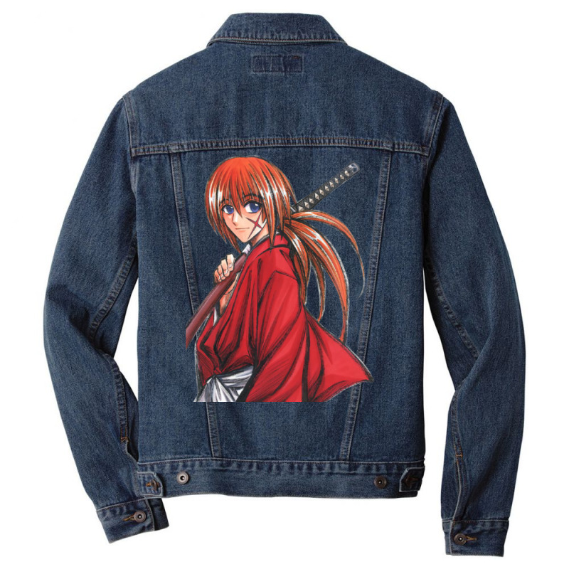 Rurouni Kenshin 10 Men Denim Jacket | Artistshot