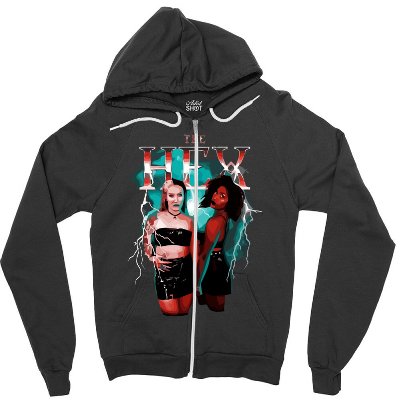 The Hex Allysin Kay Zipper Hoodie | Artistshot