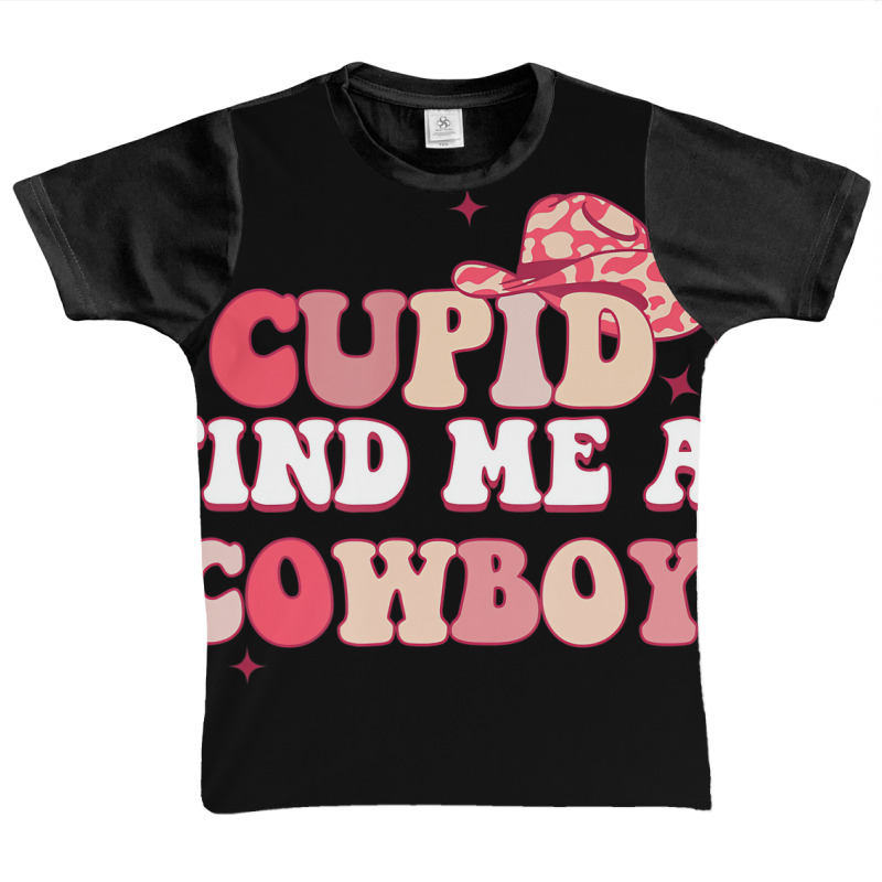 Cupid Find Me A Cowboy Western Cowboy Cowgirl For Graphic Youth T-shirt | Artistshot