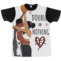 Couple Black Basketball Movies I Love You Card His Graphic T-shirt | Artistshot