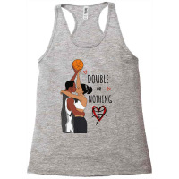 Couple Black Basketball Movies I Love You Card His Racerback Tank | Artistshot