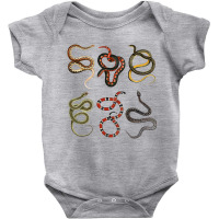 Different Types Of Snakes For Snake Lovers T Shirt Baby Bodysuit | Artistshot