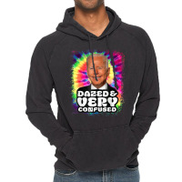 Biden Dazed And Very Confused Tie Dye Funny T Shir Vintage Hoodie | Artistshot