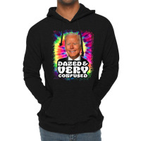 Biden Dazed And Very Confused Tie Dye Funny T Shir Lightweight Hoodie | Artistshot